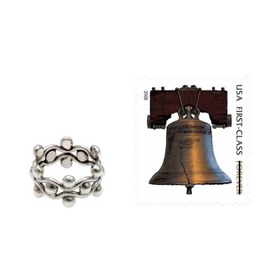 Alternate image for Sterling Silver Band Ring Floral Buds