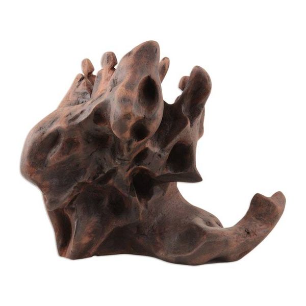 Alternate image for Signed One of a Kind Sculpture of Reclaimed Deodar Cedar Fun with Nature