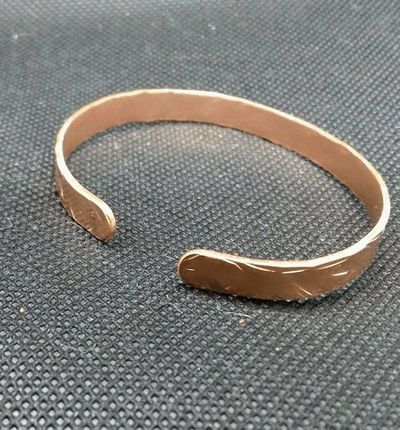 Alternate image for Solid Copper Cuff Bracelet