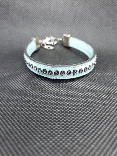 Alternate image for Cork & Crystal Aqua Bracelet