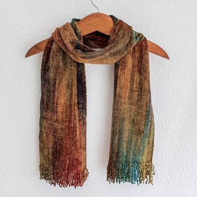 Primary image for Fair Trade Rayon Chenille Scarf Summer Dreamer