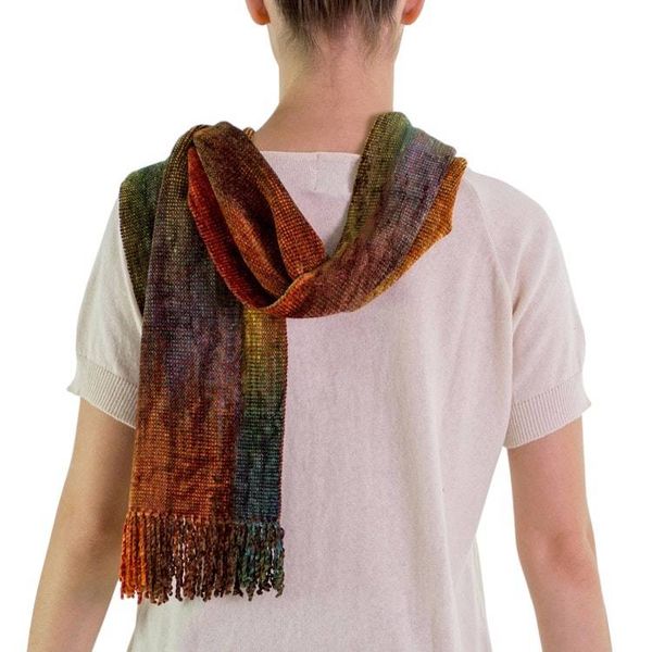 Alternate image for Fair Trade Rayon Chenille Scarf Summer Dreamer