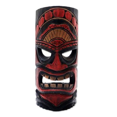 Alternate image for Hand Carved Papua Style Wood Mask Papua Pride II