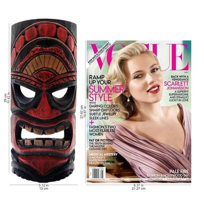 Alternate image for Hand Carved Papua Style Wood Mask Papua Pride II