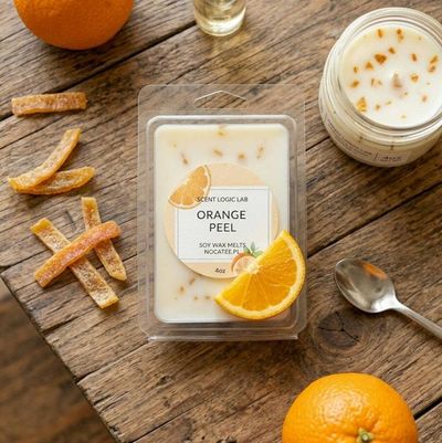 Alternate image for Orange Peel - 4oz Handcrafted Soy Wax Melts