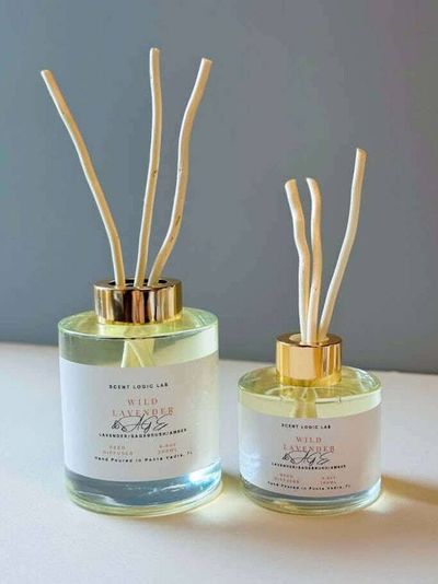 Alternate image for Wild Lavender Reed Diffuser with Natural Essential Oils