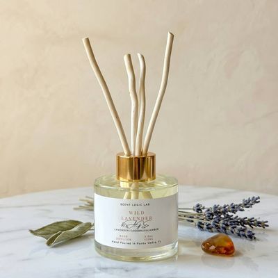 Alternate image for Wild Lavender Reed Diffuser with Natural Essential Oils