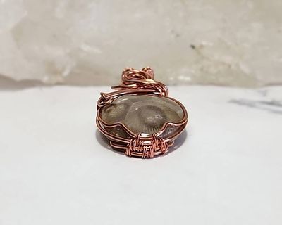 Alternate image for Petoskey Coral Fossil Copper Pendant
