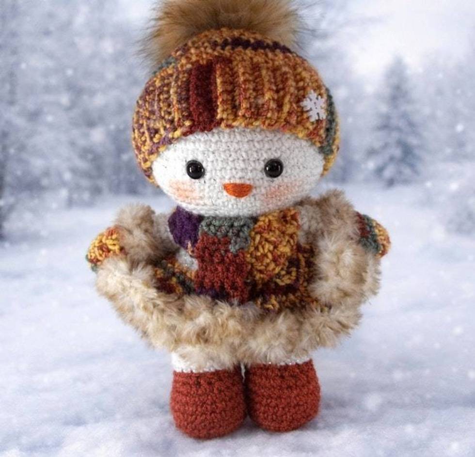 Amigurumi Snow Baby Girl Fern
