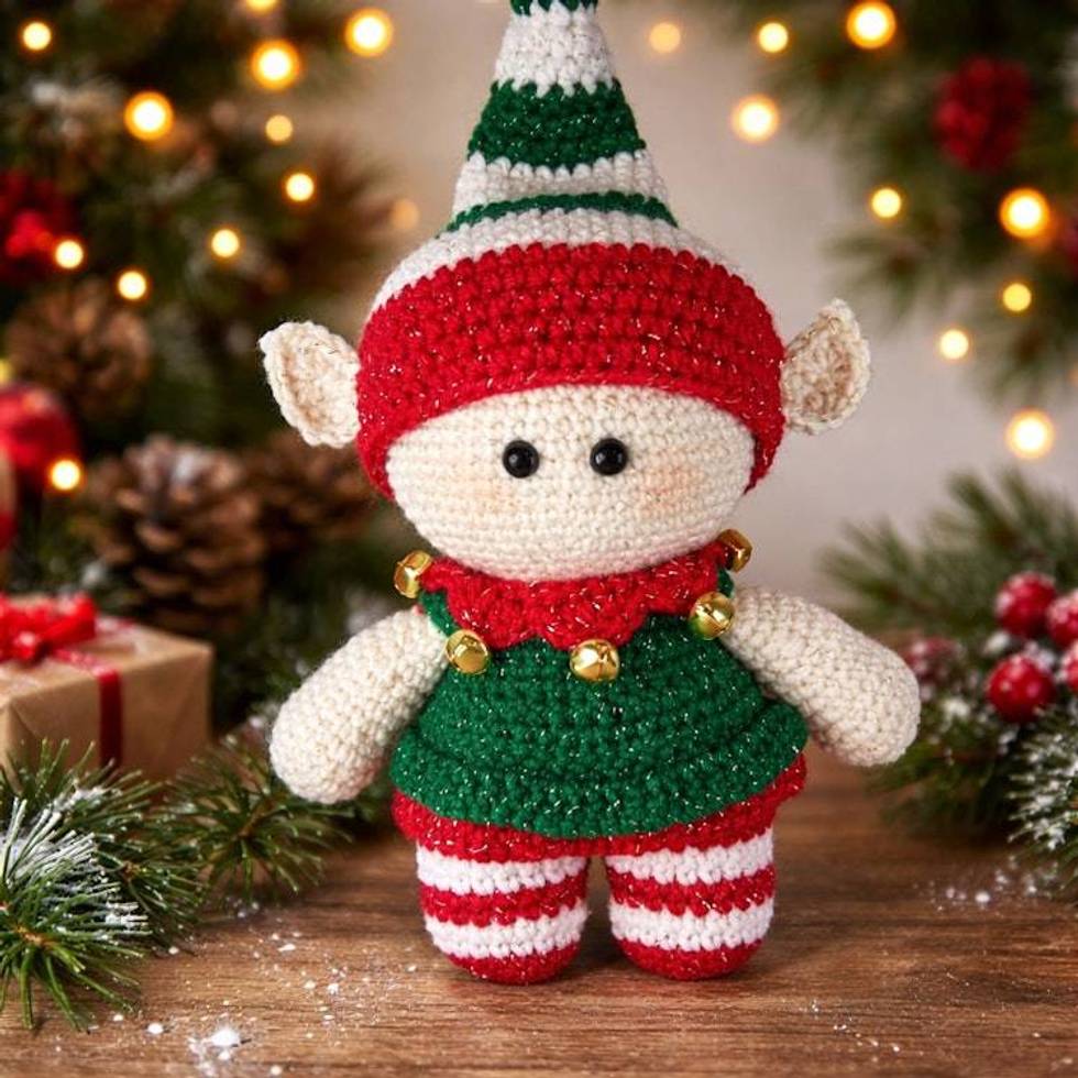 Amigurumi Christmas Elf