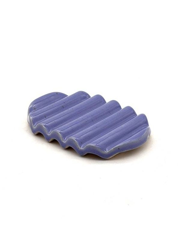 Alternate image for Squiggle Soap Dish in Purple Tang