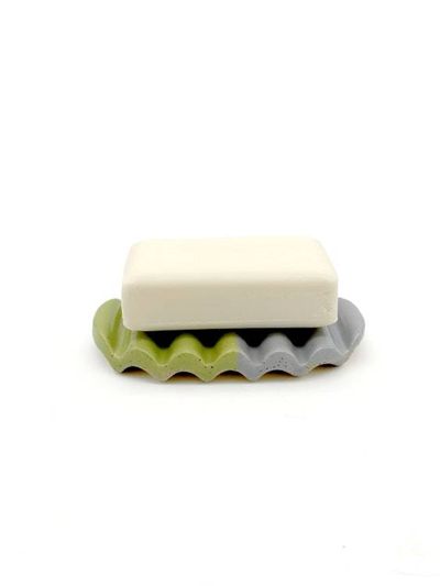 Alternate image for Squiggle Soap Dish in Pink Flowers