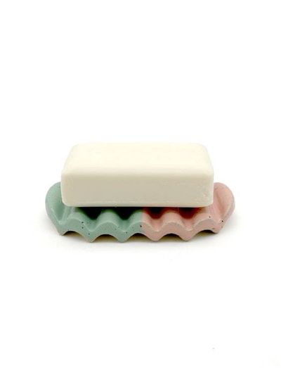 Alternate image for Squiggle Soap Dish in Green Limes