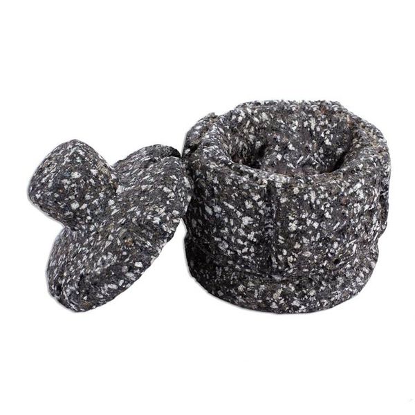 Alternate image for Hand Carved Basalt Trinket Box with Lid Ancient Ways