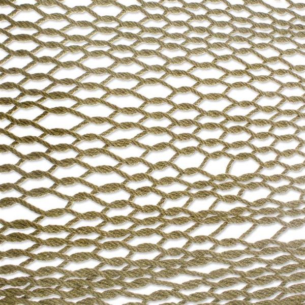 Alternate image for Crocheted Fringe Olive Green Cotton Hammock Double Veranda in Olive Green