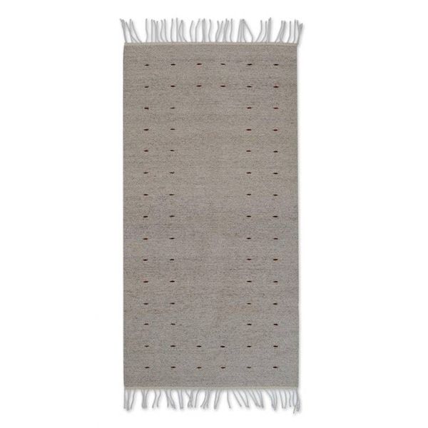 Alternate image for Handwoven Wool Area Rug from Mexico 2.5x5 Desert Drops