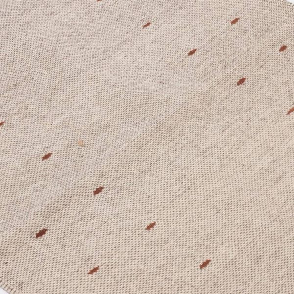 Alternate image for Handwoven Wool Area Rug from Mexico 2.5x5 Desert Drops