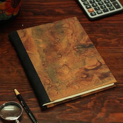 Primary image for Recycled Paper Journal with Autumn Hues from Mexico Autumn Hues