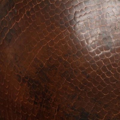 Alternate image for Handcrafted Upcycled Copper Sink with Hammered Finish Sophistication Renewed