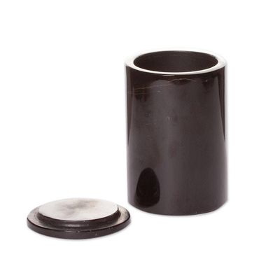 Alternate image for Handmade Black Onyx Bath Accessory Set Vanity Fair in Black