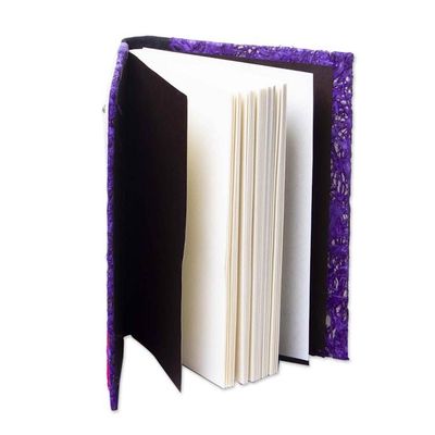 Alternate image for Handmade Journal from Mexico Moon and Stars