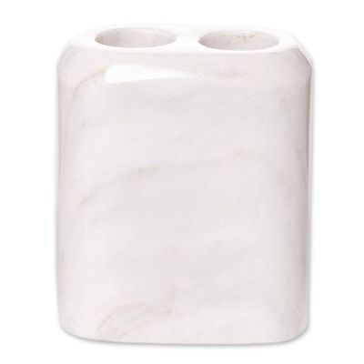 Alternate image for Handcrafted Marble Bath Accessory Set 5 Pieces Vanity Fair in Beige