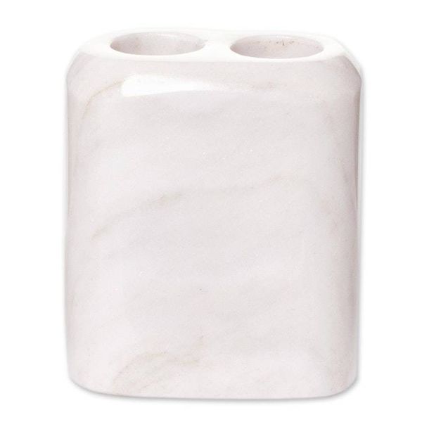 Alternate image for Handcrafted Marble Bath Accessory Set 5 Pieces Vanity Fair in Beige