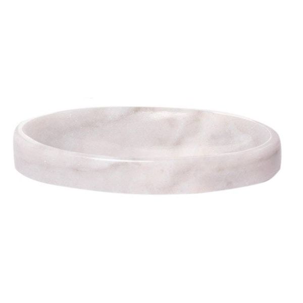 Alternate image for Handcrafted Marble Bath Accessory Set 5 Pieces Vanity Fair in Beige