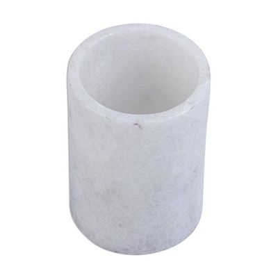 Alternate image for Natural White Marble and Onyx Bath Set 8 Pieces Elite