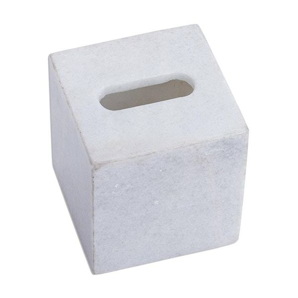 Alternate image for Natural White Marble and Onyx Bath Set 8 Pieces Elite