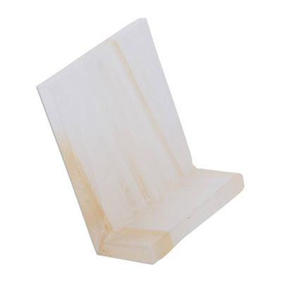 Alternate image for Natural Cream Onyx Desk Set Hand Crafted in Mexico Cream and Honey