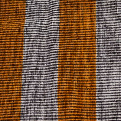 Alternate image for Handloomed Zapotec Striped Wool Area Rug 2.5x5 Lines of Sunshine