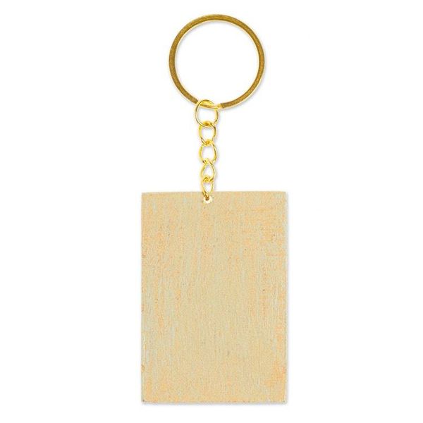 Alternate image for Decoupage Wooden Keychain With Mexican Flag Motif Mexican Flag