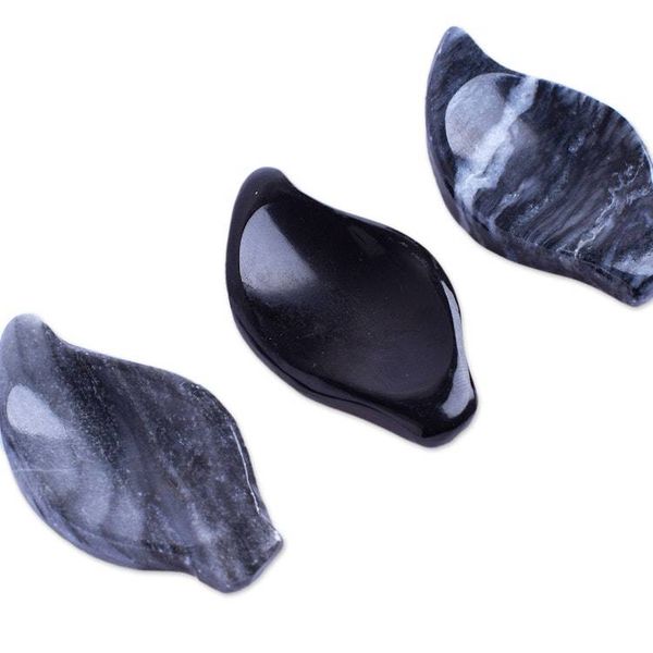 Alternate image for White Marble Stone Handcrafted in Mexico Purity Amulet