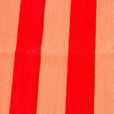 Alternate image for Handloomed Zapotec Warm-Toned Wool Area Rug 2.5x5 Dimensions of Warmth