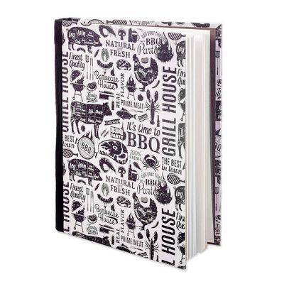 Alternate image for Artisan Crafted Journal from Mexico Barbecue Time