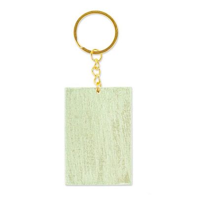 Alternate image for Decoupage Wooden Keychain With Mexican Loteria Game Motif The Nopal