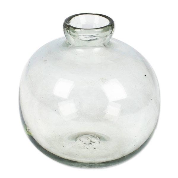 Alternate image for Artisan-Made Bottle-Shaped Recycled Glass Incense Diffuser Lusciousness Bottle