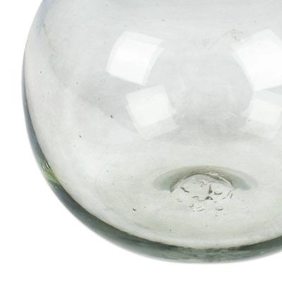 Alternate image for Artisan-Made Bottle-Shaped Recycled Glass Incense Diffuser Lusciousness Bottle
