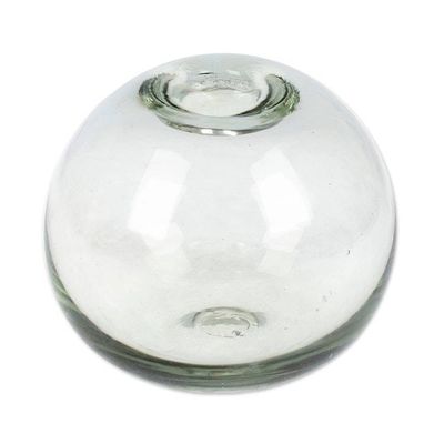 Alternate image for Avant-Garde Handblown Sphere Recycled Glass Incense Diffuser Essential Sphere
