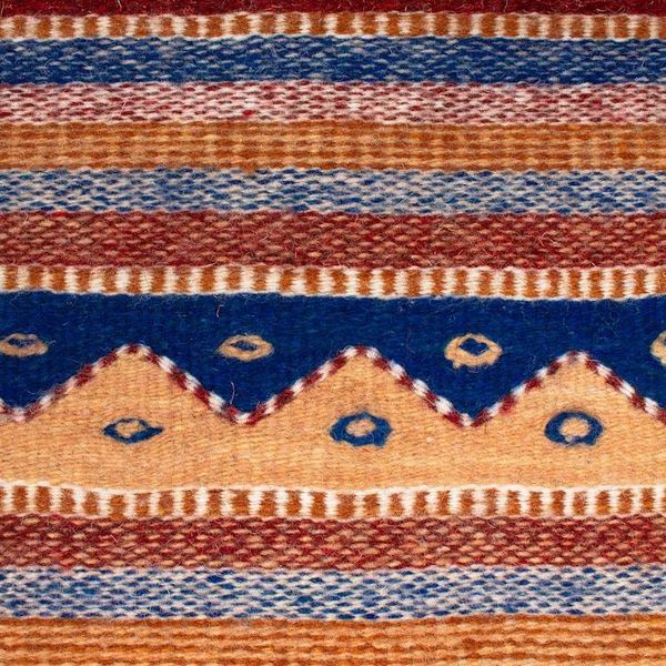 Alternate image for Multicolored Wool Area Rug 2x3 Desert Hills