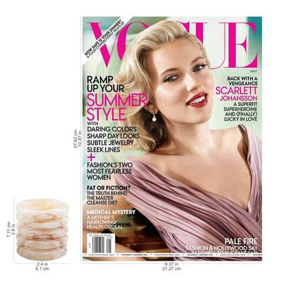 Alternate image for Natural Onyx Pillar-Shaped Tealight Holder Pillar of Light