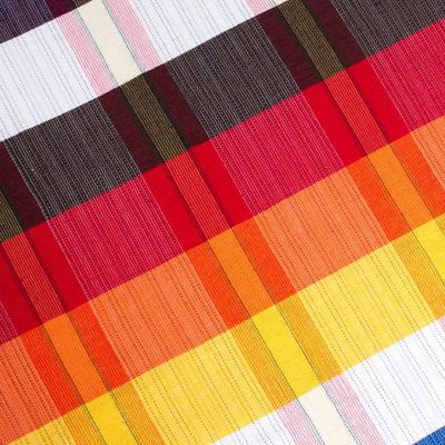 Alternate image for Twin Cotton Bedspread and Pillowcases with Stripes Beautiful Rainbow