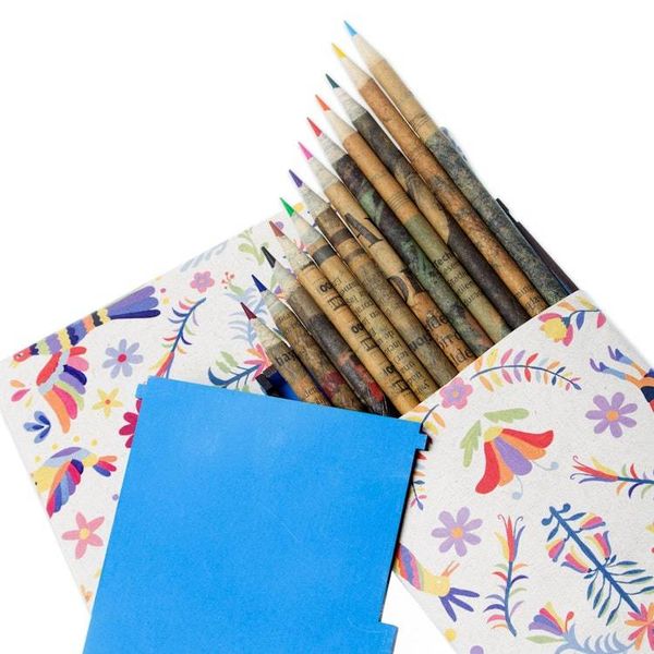 Alternate image for Eco-Friendly Boxed Colored Pencil Set Set of 12 Color My World
