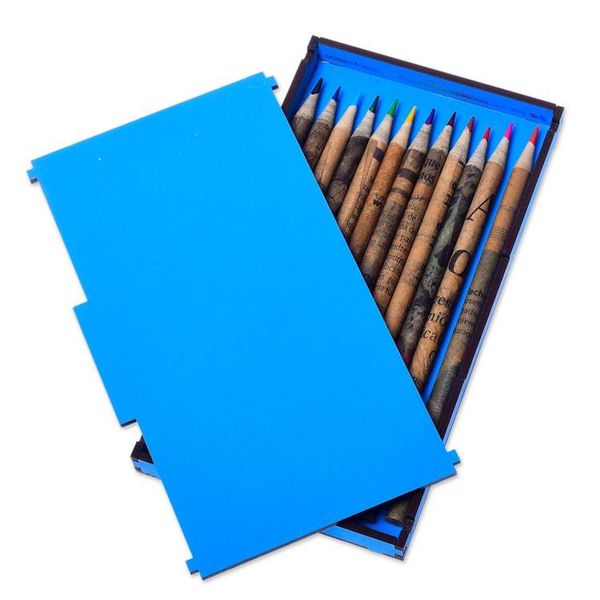 Alternate image for Eco-Friendly Boxed Colored Pencil Set Set of 12 Color My World