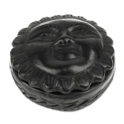 Alternate image for Barro Negro Decorative Box Placid Sun