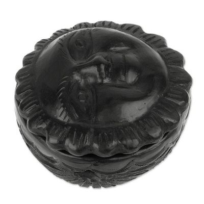 Alternate image for Barro Negro Decorative Box Placid Sun