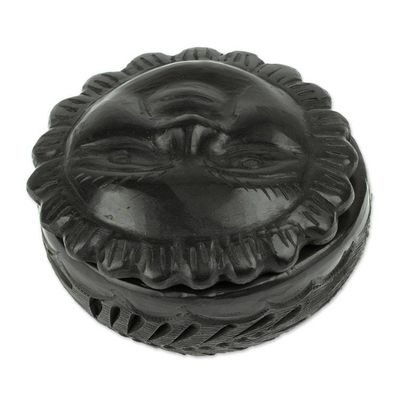 Alternate image for Barro Negro Decorative Box Placid Sun