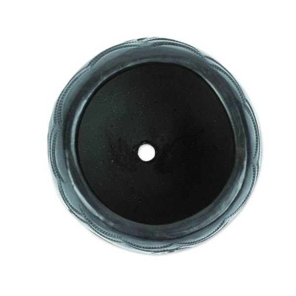 Alternate image for Handcrafted Barro Negro Flower Pot from Mexico Traditional Bloom