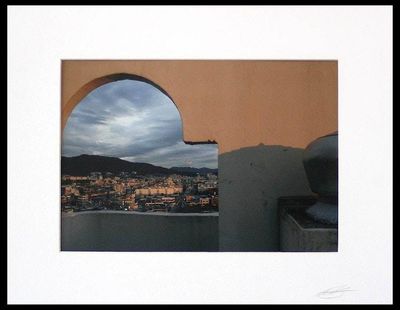 Alternate image for Color photograph on Fujicolor crystal archive paper Cheongju City through a Window